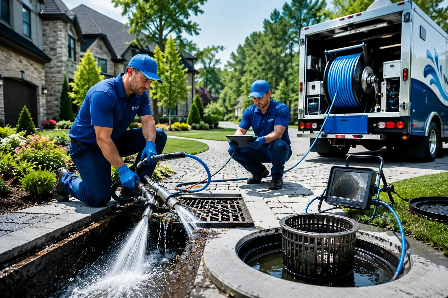 Local outdoor drain cleaning professionals in Calvin, LA
